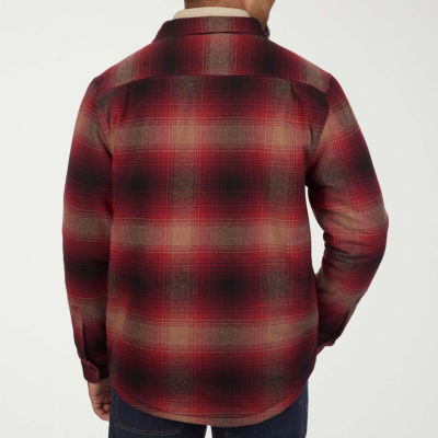 American Outdoorsman Flannel Mens Heavyweight Shirt Jacket