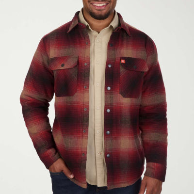 American Outdoorsman Flannel Mens Heavyweight Shirt Jacket