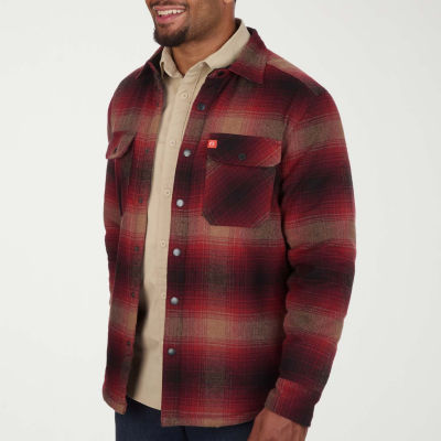 American Outdoorsman Flannel Mens Heavyweight Shirt Jacket