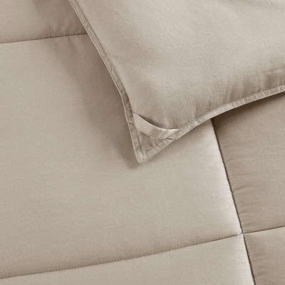 Madison Park Wingate 300 Thread Count Cotton Percale Luxury Down Alternative Comforter