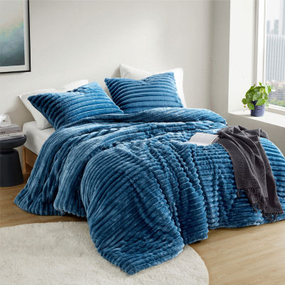 510 Design Avril Fluffy Ribbed Plush Midweight Comforter Set