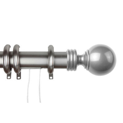 Rod Desyne Sphere Traverse Adjustable Curtain Rod