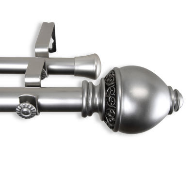 Rod DesyneRamona 1" Adjustable Double Curtain Rod