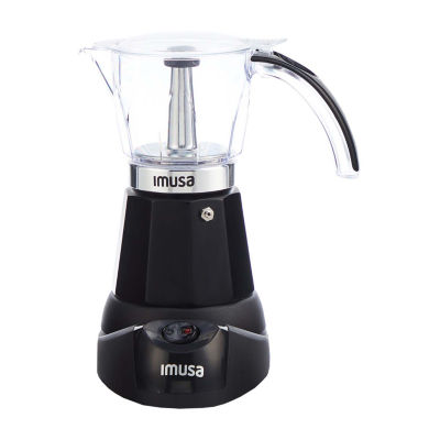 IMUSA Espresso + Cappucino 4-Cup Coffee Maker