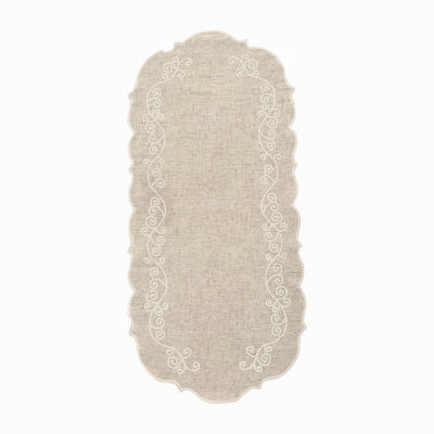 Lenox French Perle Linen Table Runner