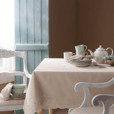 Lenox French Perle Linen Tablecloths