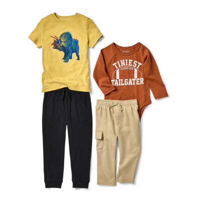 Okie Dokie Toddler & Little Boys Jersey Tapered Jogger Pant