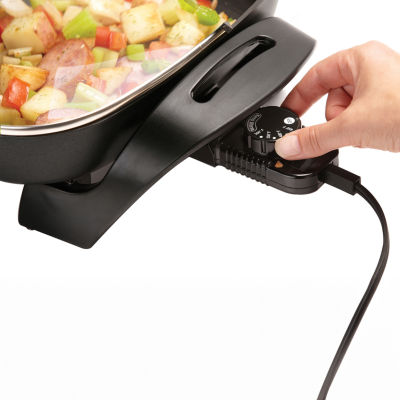 Cooks 12" x 12" Non-stick Covered Electric Skillet