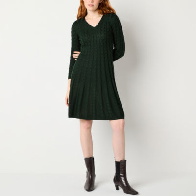 Jcp sweater dress best sale