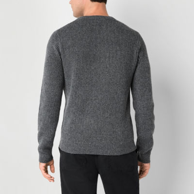 Frye and Co. Mens Crew Neck Long Sleeve Pullover Sweater