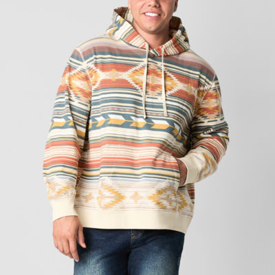 Frye and Co. Printed Big Tall Mens Long Sleeve Hoodie