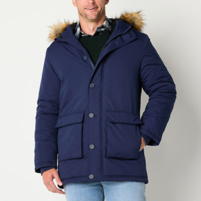 St. John's Bay Mens Sherpa Lined Heavyweight Parka