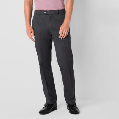Stafford Mens Classic Fit Flat Front Dress Pant