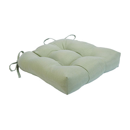 Achim Chase Tufted Dining Cushions, One Size, Green