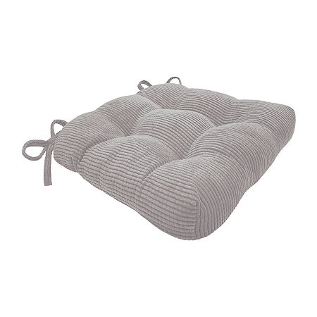 Achim Jackson Tufted Dining Cushions, One Size, Gray