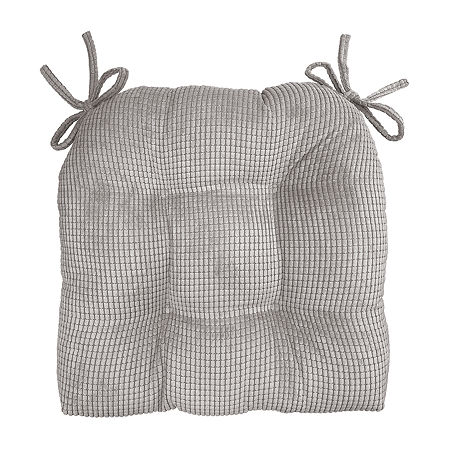 Achim Jackson Tufted Dining Cushions, One Size, Gray