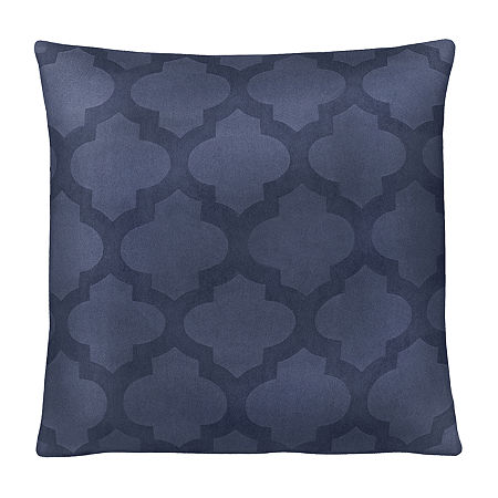 Achim Windsor Tufted Square Throw Pillow, One Size, Blue