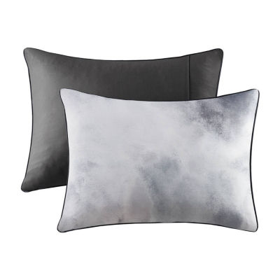 Intelligent Design Karissa Watercolor Tie Dye Printed Comforter Set with decorative pillow