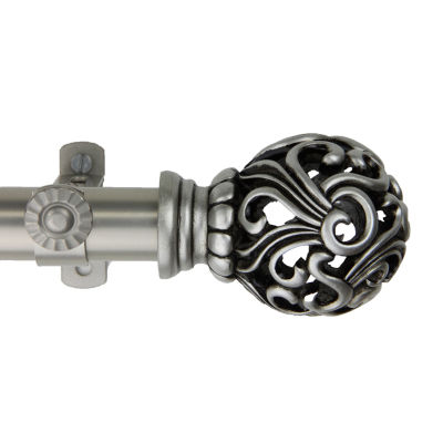 Rod Desyne Adora 13/16" Adjustable Curtain Rod