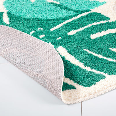 Town And Country Monstera Bath Rug