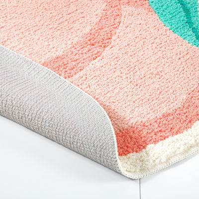 Town And Country Peach Bath Mat