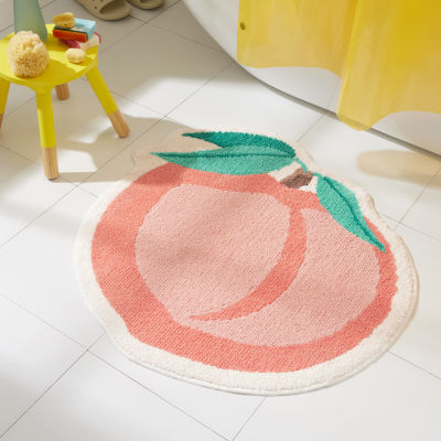 Town And Country Peach Bath Mat