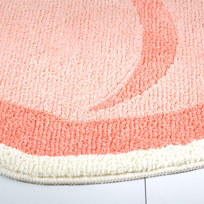 Town And Country Peach Bath Mat