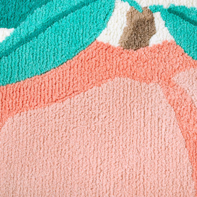 Town And Country Peach Bath Mat