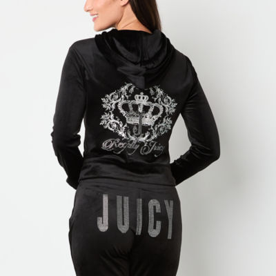 Juicy By Couture Hooded Lightweight Juniors Track Jacket