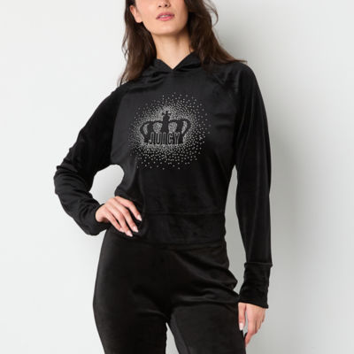 Juicy By Juicy Couture Womens Long Sleeve Juniors Sweatshirt