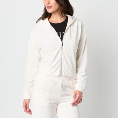 Juicy By Juicy Couture Juniors Womens Long Sleeve Zipper Hoodie