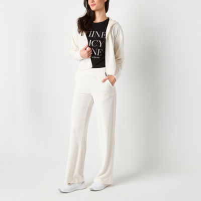 Juicy By Juicy Couture Juniors Womens Long Sleeve Zipper Hoodie