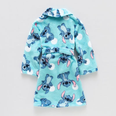 Disney Collection Toddler Girls Knee Length Long Sleeve Lilo & Stitch Robe