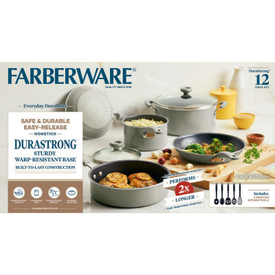 Farberware DuraStrong 12-pc. Cookware Set
