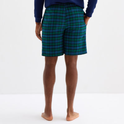 St. John's Bay Mens Flannel Pajama Shorts