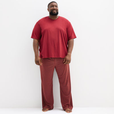 Stafford Super Soft Mens Big and Tall Pajama Pants