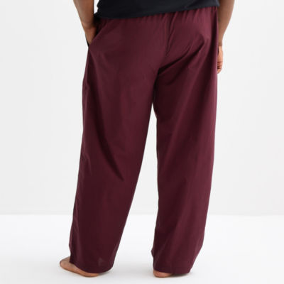 St. John's Bay Mens Poplin Big and Tall Pajama Pants