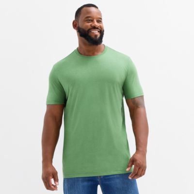 St. John's Bay Super Soft Mens Crew Neck Short Sleeve Big and Tall T-Shirt