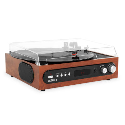 Victrola VTA-65 All-in-1 Bluetooth Record Player with Built-in Speakers and 3-Speed Turntable