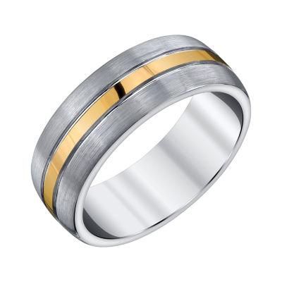Mens 8MM Tungsten Wedding Band