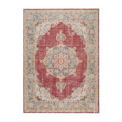 Amer Rugs Cienieka Hiromi Vintage Medallion Indoor Rectangular Accent Rug