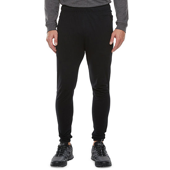 Xersion Mens Mid Rise Workout Pant, Color: Black - JCPenney
