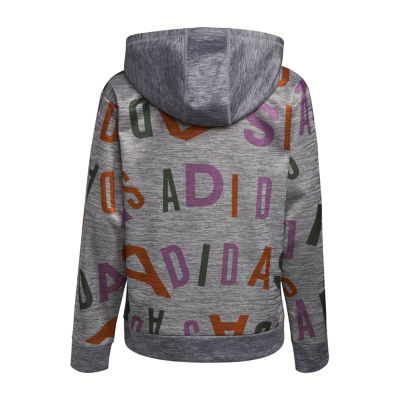 adidas Big Boys Fleece Hoodie