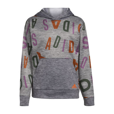adidas Big Boys Fleece Hoodie
