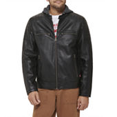 Faux leather jacket jcpenney sale