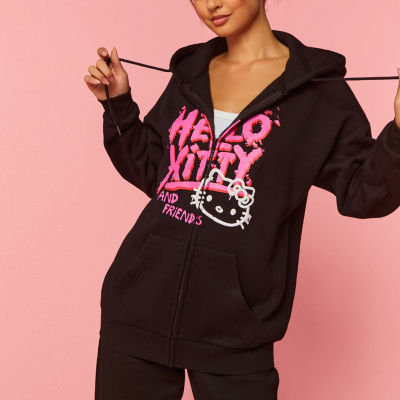 Hello Kitty Fleece Zip-Up Hoodie | Forever 21