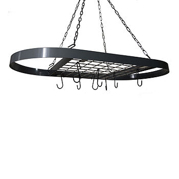 Oval Hanging Pot Rack