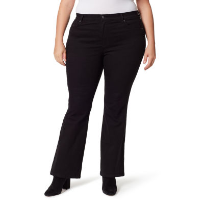 Plus Size High Rise Stretch Denim Capri Style MT19-J390788CX