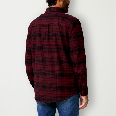 Free Country Mens Regular Fit Long Sleeve Flannel Shirt