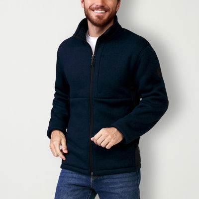 Free Country Mens Mountain Fleece Power Stretch Sherpa Lined Midweight